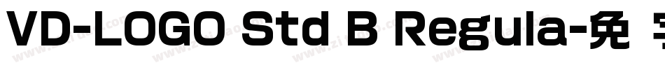 VD-LOGO Std B Regula字体转换